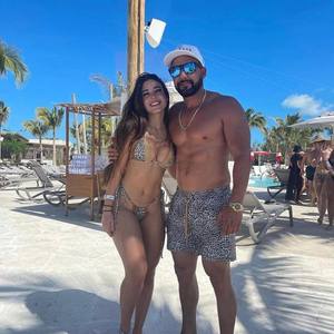 Ensemble <span class=keywords><strong>de</strong></span> maillots <span class=keywords><strong>de</strong></span> <span class=keywords><strong>bain</strong></span> pour couples, 2 pièces, imprimé léopard rayé personnalisé, tendance, pour <span class=keywords><strong>homme</strong></span> et femme, short <span class=keywords><strong>de</strong></span> plage pour <span class=keywords><strong>homme</strong></span> - Product Image 6