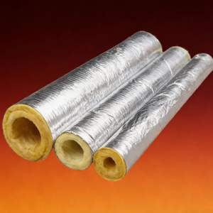 Tube en laine de verre centrifugée pour isolation thermique et insonorisation, pour conduites d'air et plomberie - Product Image 3