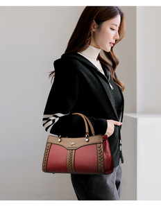 JIANUO Women Hand Bags Luxury Famous Brands Handbags Pu <strong>Leather</strong> <strong>Italy</strong> Handbag - Product Image 5