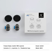 Joystick analogique 3D électromagnétique Gulikit TMR pour manette de jeu PS5/PS4/XBOX/Switch Pro avec couple réglable