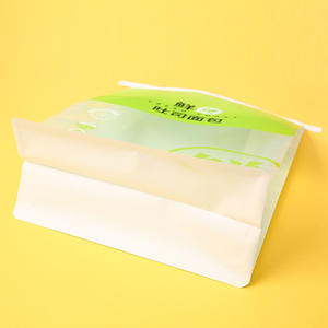 Bolsa de PE con Cierre Zip y Ventana Transparente Octogonal para Empaque de Pan Tostado, con Borde Enrollado y Sellado para Uso en Panadería y Exhibición - Product Image 4