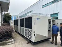 Équipement de refroidissement à haute efficacité 30HP ~ 100HP ou 100RT refroidisseur d'eau industriel refroidi par air/de refroidissement pour système de refroidissement