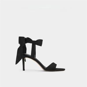 Zapatos de tacón alto de verano - nuevo estilo, rosa, 2026, elegantes, antideslizantes, con aumento de altura, correa con lazo, zapatos suaves y frescos - Product Image 6