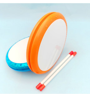Wholesale Orff Kids' Hand <b>Drum</b> Eco-friendly Plastic Ocean <b>Drum</b> Percussion Instrument <b>Drum</b> Stick for Kindergarten - Product Image 3