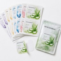 Etiquetas de Vinilo Resistentes al Agua con Laminación Brillante Personalizadas para Mascarillas Faciales, Cosméticos y Perfumes