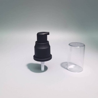 Pompa Lotion Elektroplating Cocok untuk Botol, Harga Pabrik, 20mm 24mm, Pompa Foundation dengan Cangkang Luar AS untuk Kemasan Perawatan Kulit