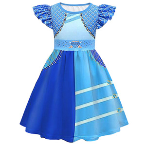 Robe de princesse d'Halloween pour enfants, costume de cosplay, costume de spectacle, pour enfants de 8 à 13 ans, Reine des Cœurs - Product Image 5