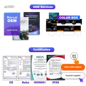 Nhà máy OEM 5inch không dây Carplay Android Màn hình tự động IPX8 không thấm nước thông minh xe máy Carplay màn hình - Product Image 4