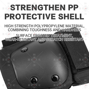 Equipo de protección para patinaje OEM, juego de 6 piezas, protectores de muñeca, codos y rodillas, para niños y adultos, profesionales, para patinaje al aire libre. - Product Image 6