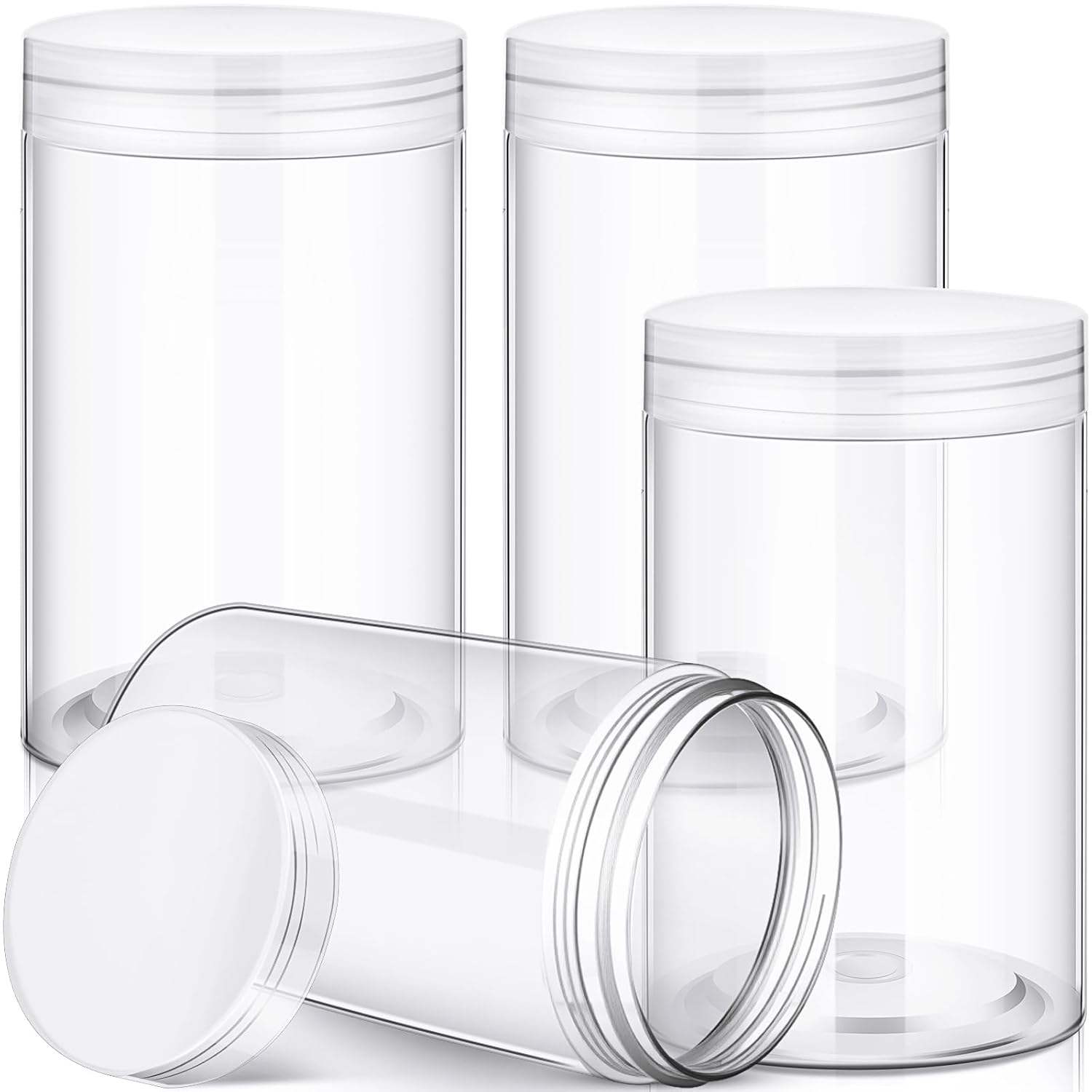 Clear Jar with Clear Lid