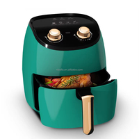 Aifa petit appareil de cuisine nouveau 2.6L airfryers panier antiadhésif multi-usage Smart noir 4 litres Air Fryer 3.5L