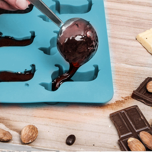 Teckel Chien Bac à Glaçons En Silicone En Forme de Moules de Glace Flexible Bonbons Au <span class=keywords><strong>Chocolat</strong></span> Machine À Glaçons - Product Image 4