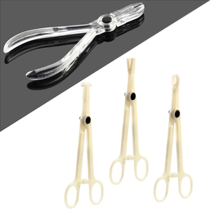 Pince stérilisée jetable professionnelle en acrylique outils de pince pour oreille lèvre nez corps Piercing tatouage Piercing pince pince - Product Image 1