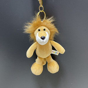 Vente en gros de porte-clés animaux en peluche porte-clés animaux de la jungle en peluche éléphant lion panda zoo pendentif porte-clés animaux en peluche - Product Image 6