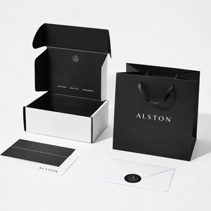 กล่องบรรจุภัณฑ์เครื่องสำอางรูปทรงสี่เหลี่ยมผืนผ้าแบบกำหนดเอง รีไซเคิลได้ กล่องไปรษณีย์ลูกฟูก พิมพ์ลายสีเต็มรูปแบบตามสั่ง OEM - Product Image 1