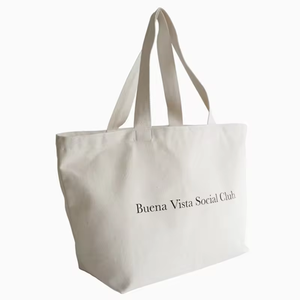 Sac fourre-tout en toile de coton naturel extra large, pas cher, avec impression de logo pour le shopping, vente en gros - Product Image 5
