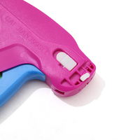 Pistolet à micro-étiquettes à aiguille fine en plastique, acier et nylon durables pour les grandes marques de vêtements