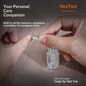 Herramienta Plegable Multifuncional NexTool NE20417A, Tijeras Súper Resistentes para Exteriores, Cortador <span class=keywords><strong>de</strong></span> Tarjetas <span class=keywords><strong>de</strong></span> Emergencia para Viajes - Product Image 2