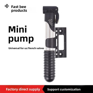 Mini Bomba de Aire Portátil Universal con Doble Boquilla para Bicicletas, Pelotas, Juguetes, Fiestas, Inflador Manual de Aluminio - Product Image 4