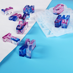 Smug DIY Crystal Drop 26 Word Mold <strong>Alphabet</strong> Brand Silicone Mold Adjustment Cup Smug DIY Crystal Drop 26 Word Mold <strong>Alphabet</strong> Brand - Product Image 5