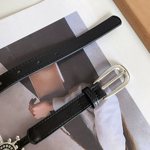 Cintura de mujer tallada Vintage de estilo americano de alta calidad, nuevos cinturones versátiles para Jeans, cinturón de nicho de gama alta con Pin Bucket - Product Image 3