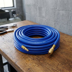 Tuyau d'arrosage de jardin flexible en PVC à 3 couches haute pression, longueur 100 m, pour jardin vert - Product Image 2