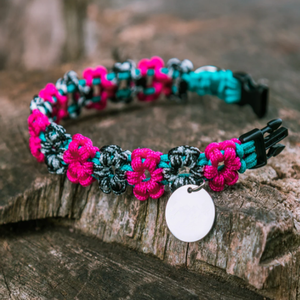 2026 2025 perhiasan luar biasa berwarna-warni, adaptor paracord DIY untuk kalung dan tali anjing, aksesoris hewan peliharaan desainer, kalung anjing - Product Image 2