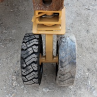 Roues de conteneurs ISO SS pour terrains accidentés