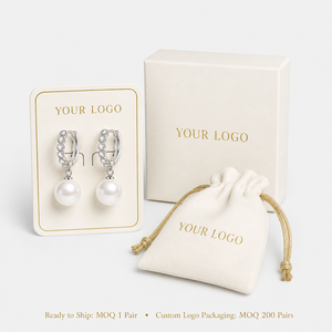 Pendientes de Perlas Simuladas Geométricas para Mujer, Joyería de Moda Elegante, Delicada y de Lujo - Product Image 6