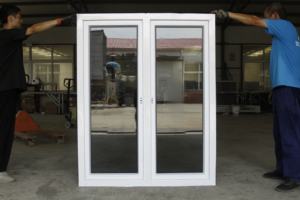 2025 américain vente chaude ouragan Impact à battants fenêtres UPVC <span class=keywords><strong>PVC</strong></span> profil à battants fenêtres et portes avec écran pour la maison - Product Image 2