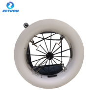 Capota de captura de aire para medición y equilibrio del flujo de aire HVAC de la batería de aire de la Caja