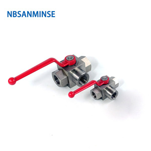 KHB3K บอลวาล์วสแตนเลส 1 นิ้ว G NPT เกลียวสำหรับน้ำ น้ำมัน ไฮดรอลิกแรงดันสูง - Product Image 2