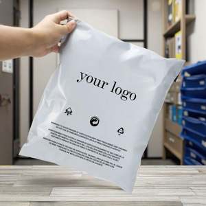 Bolsa de Mensajería Ecológica Personalizada, Biodegradable/Impermeable/Resistente a Desgarros/Desechable para Envío/Entrega/Envío de Paquetes - Product Image 1