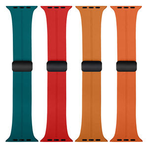 RYB correas deportivas ajustables magnéticas de silicona para iWatch Series Ultra 2 9 8 7 6 5 4 correas de reloj de repuesto deportivas - Product Image 2