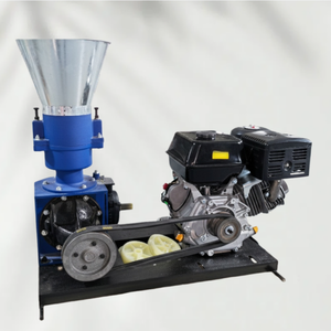Machine à granulés d'aliments pour animaux automatique, taux de formage de 100%, sèche, sans séchage, petite et moyenne usine de transformation des aliments - Product Image 1