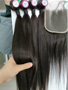 Commercio all'ingrosso ricciolo crespi in miscela di capelli con 13*4 <span class=keywords><strong>Set</strong></span> frontale in pizzo di colore naturale a buon mercato brasiliano <span class=keywords><strong>Set</strong></span> di fasci di capelli per donne nere - Product Image 2