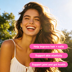 Poudre de collagène hydrolysé de fournisseur OEM, riche en protéines, favorise la santé des articulations et de l'intestin, stimule le métabolisme - Product Image 3