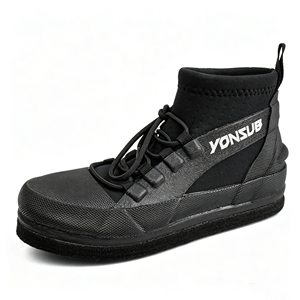 <span class=keywords><strong>Scarpe</strong></span> da pesca in <span class=keywords><strong>mare</strong></span> all'ingrosso con suola in feltro e punte in acciaio, stivali da guado antiscivolo e impermeabili per la pesca su fiumi, scogliera e roccia - Product Image 2