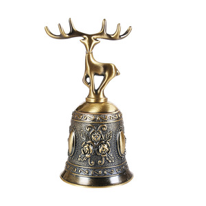 Campana de ciervo Maini, nueva, artesanal de metal, para <span class=keywords><strong>bares</strong></span> y restaurantes, para servicio de mesa - Product Image 5