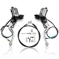 Kit de levier de frein et d'embrayage hydraulique multicolore pour moto avec logo personnalisé, vente en gros