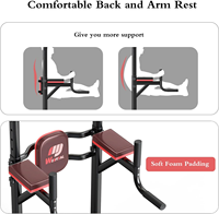 Snbo Pull Up Bar Power Tower Dip Bar Station Dip Stand Équipement d'entraînement multifonctionnel Machine de musculation