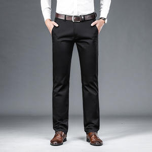 กางเกงขายดีราคาส่ง ดีไซน์ใหม่ สไตล์คาร์โก้ ลำลองสำหรับธุรกิจ ทรงตรง เอวกลาง ย้อมสีแบบ Garment Dyed สำหรับผู้ชาย เหมาะสำหรับฤดูใบไม้ร่วง - Product Image 5