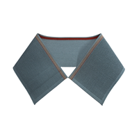 Col de polo personnalisé en tricot jacquard côtelé pour l'été, 20 ans d'expérience industrielle, idéal pour les uniformes scolaires et les manches de T-shirt