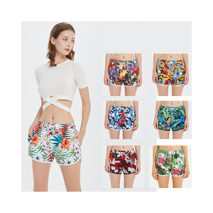 Vêtements <span class=keywords><strong>de</strong></span> plage décontractés pour hommes et femmes Short <span class=keywords><strong>de</strong></span> <span class=keywords><strong>surf</strong></span> <span class=keywords><strong>Maillot</strong></span> <span class=keywords><strong>de</strong></span> bain respirant en polyester extensible dans les quatre sens même style pour toutes les tailles - Product Image 2