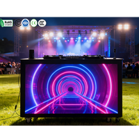 Cabina de DJ LED P1.86 P2 P2.5 Portátil para Interiores, Escenario, Bar, Fachada, Mesa de DJ, Pantalla LED de Video, Cabina de DJ LED Plegable
