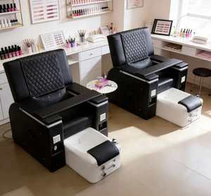 Custom Luxury Electric Reclining Massage Foot Spa Bathing Chair Manicure Pedicure Station Chair - Product Image 2