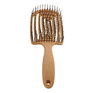 Brosse à cheveux démêlante en plastique Peigne Outils de coiffure Brosse à cheveux pour cheveux humides ou secs - Product Image 2