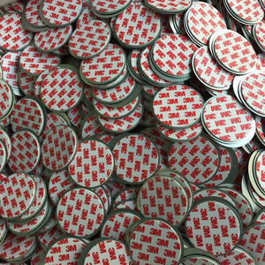 Coussinets magnétiques auto-adhésifs <span class=keywords><strong>de</strong></span> haute qualité détecteurs <span class=keywords><strong>de</strong></span> fumée néodyme Ndfeb N35 feuille <span class=keywords><strong>de</strong></span> disque revêtu d'or soudage <span class=keywords><strong>de</strong></span> coupe personnalisé - Product Image 4