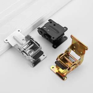 Bisagra de puerta de diseño industrial con bloqueo automático de 180°, soporte plegable de cierre suave, patas de mesa de metal de 2 mm de espesor para el hogar, sala de estar, hotel - Product Image 5