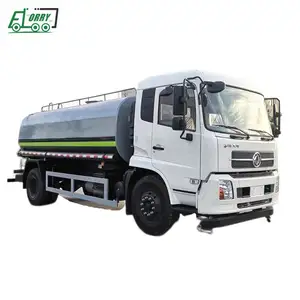 China Groothandel Dongfeng Tianjin 4X2 10000 Liter Watertankwagen Strooi Tankwagen Fabrikanten